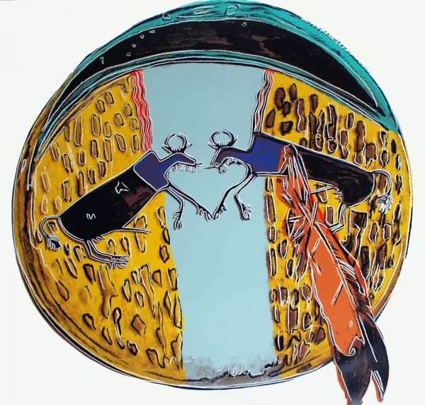 Plains Indian Shield F.S. II 382, from Cowboys and Indians