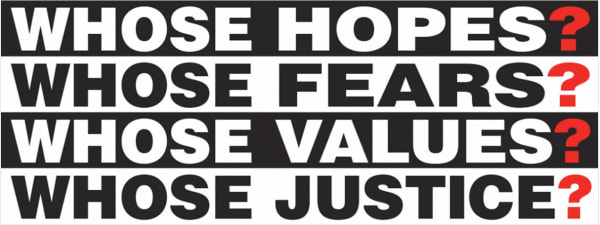 Barbara Kruger Untitled (Whose?), 2017