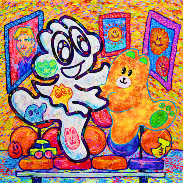 YUM POM Dancing on the Mashmallow Sofa