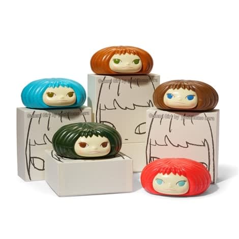 Yoshitomo Nara Gummi Girl (Set of 5), 2006