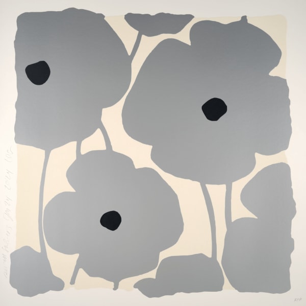 Donald Sultan Seven Silvers, 2024