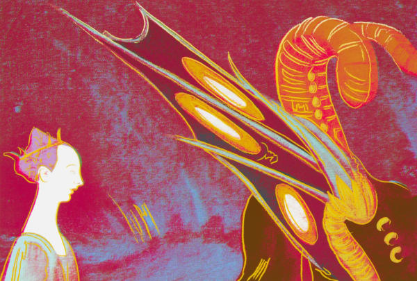 Details of Renaissance Paintings (Paolo Uccello, St. George and the Dragon, 1460), FS II.325)