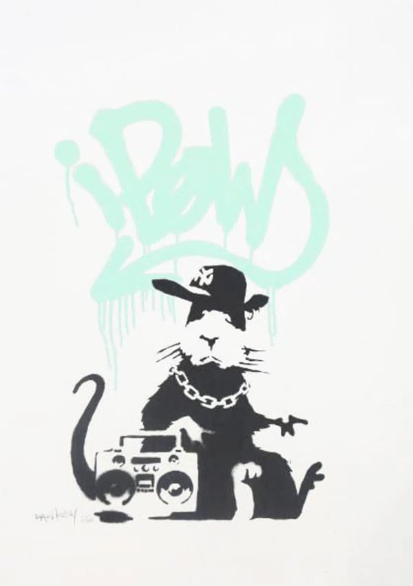 Gangsta Rat (Mint) (Signed)
