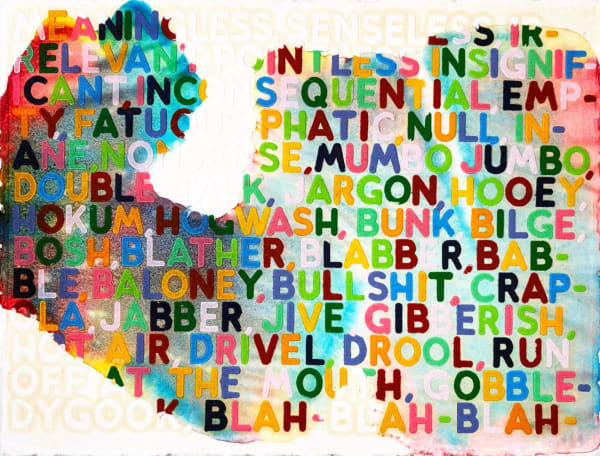 Mel Bochner Meaningless, 2005