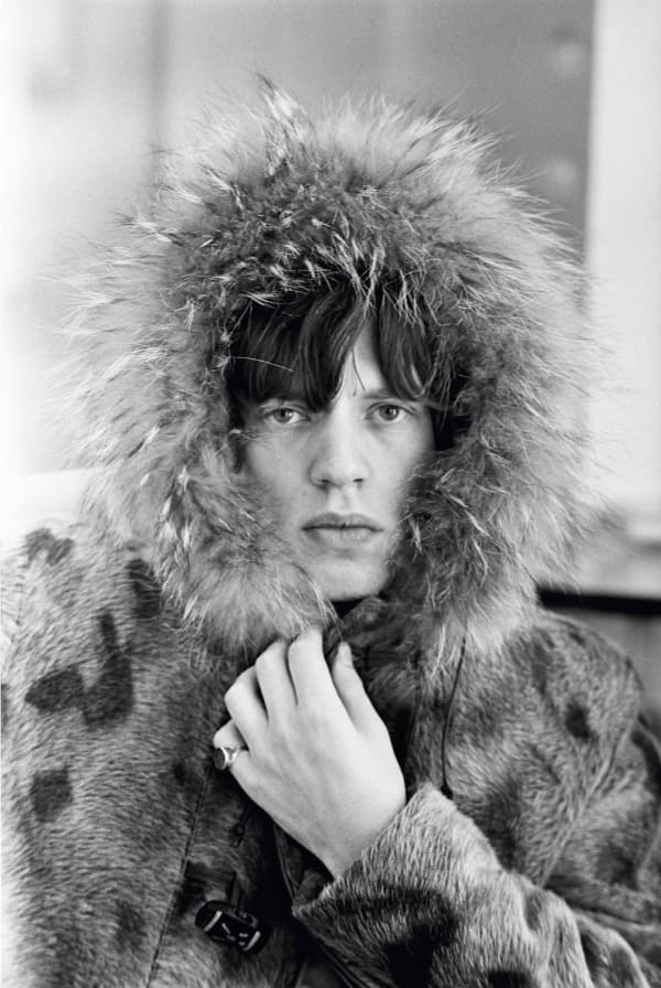 Terry O'Neill Mick Jagger in a Fur Parka, 1964
