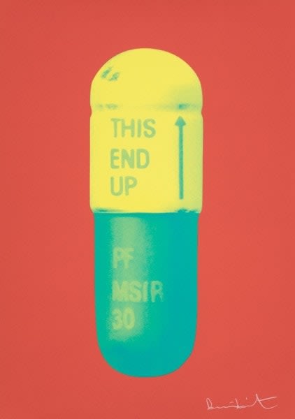 The Cure (Coral/Lemon Yellow/Turquoise)