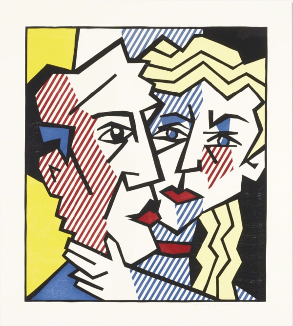 The Couple (C. 175), from the Expressionist Woodcut Series
