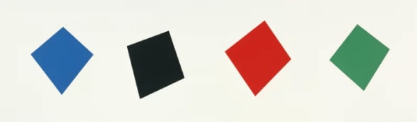 Blue Black Red Green