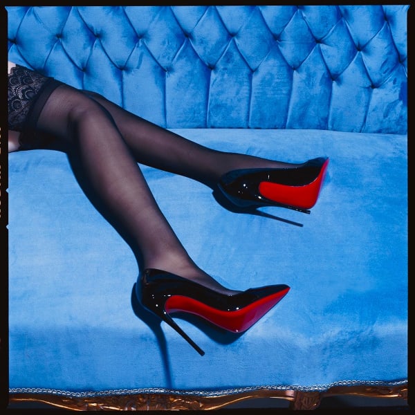 Legs in the Gold Room by Tyler Shields