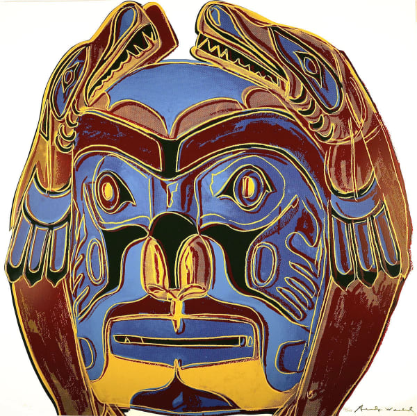 Northwest Coast Mask F.S. II 380, from Cowboys and Indians