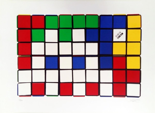 6 Cubes (Blue/Yellow)