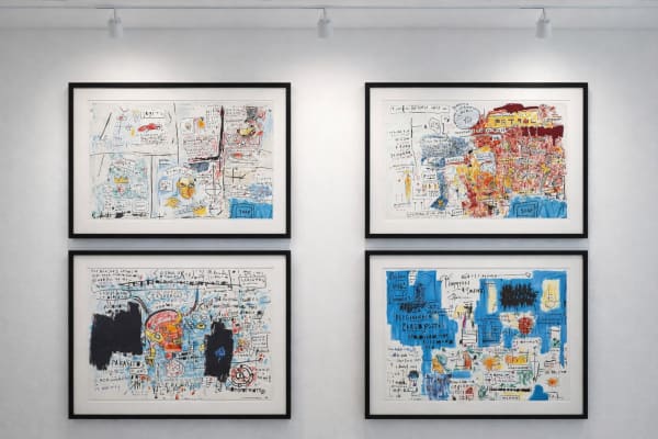 Jean Michel Basquiat Daros Suite, 2017