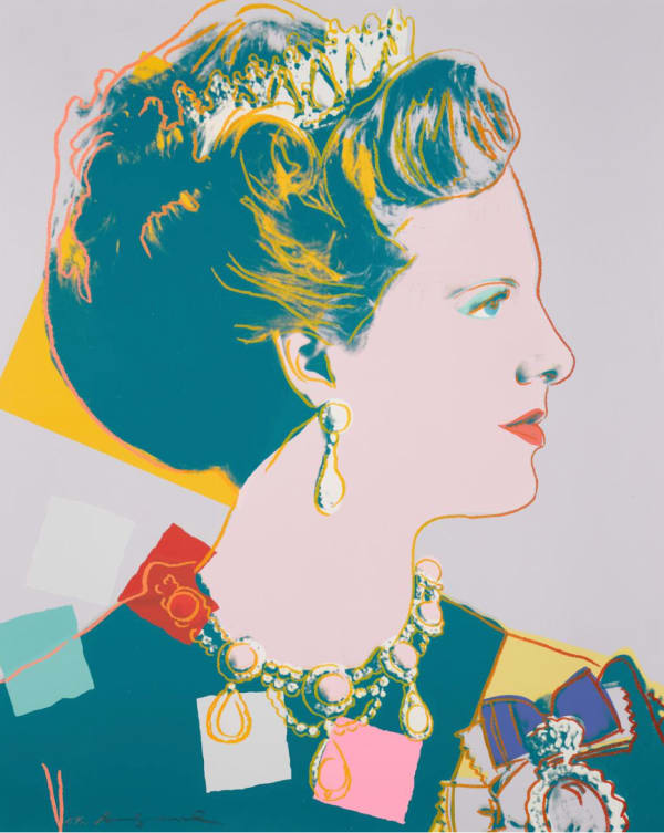 Queen Margrethe II of Denmark F.S. II 342, from Reigning Queens