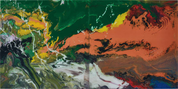 Gerhard Richter Flow P15 , 2016