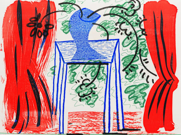 Still Life With Curtains