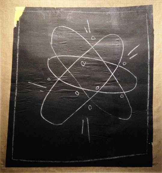 Keith Haring Untitled (Atomo Subway Drawing), 1982