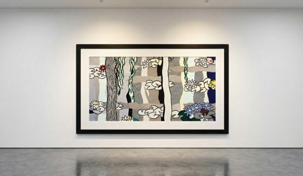 Roy Lichtenstein Water Lilies With Willow (C. 242), 1992
