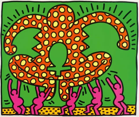 Keith Haring Fertility 5 (Littmann PP. 33), 1983