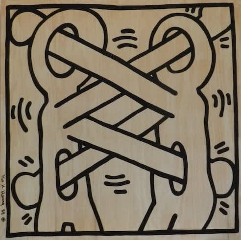 Keith Haring, Attack On AIDS, 1988