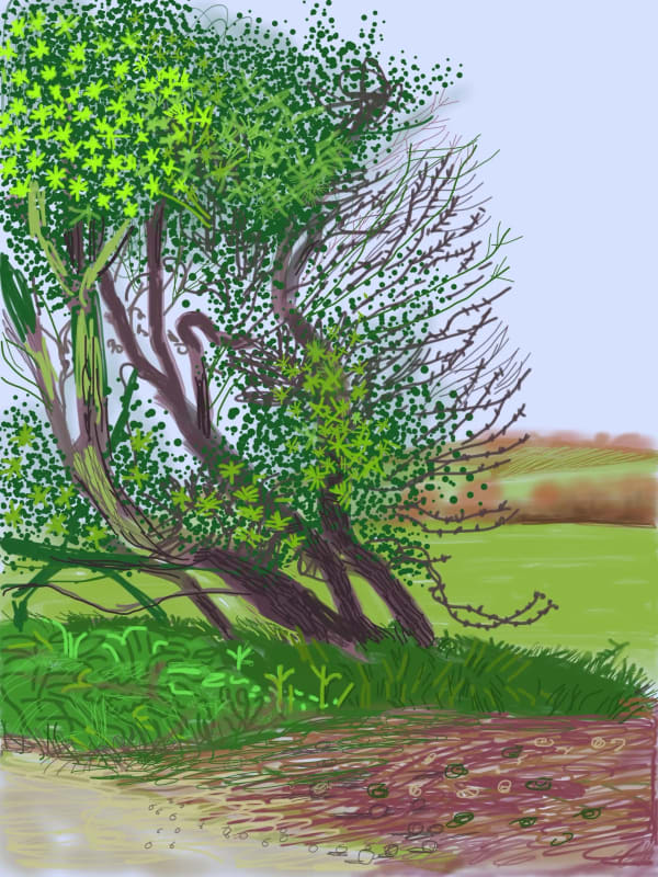 April 12th No. 1, The Arrival of Spring in Woldgate, East Yorkshire