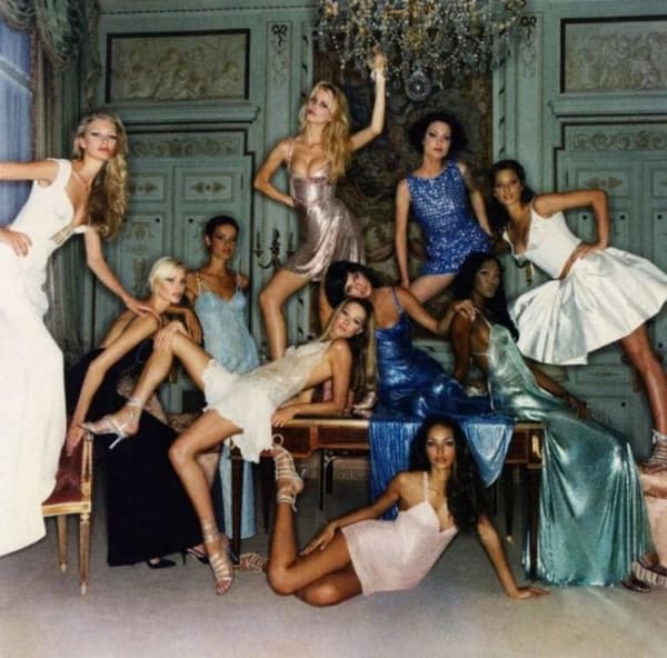 Michel Comte Supermodels, 1994