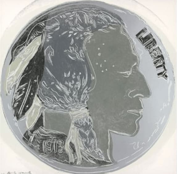 Indian Head Nickel F.S.II 385, from Cowboys and Indians