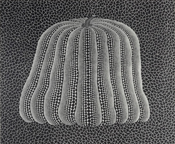 Yayoi Kusama Pumpkin (White Y), 1992