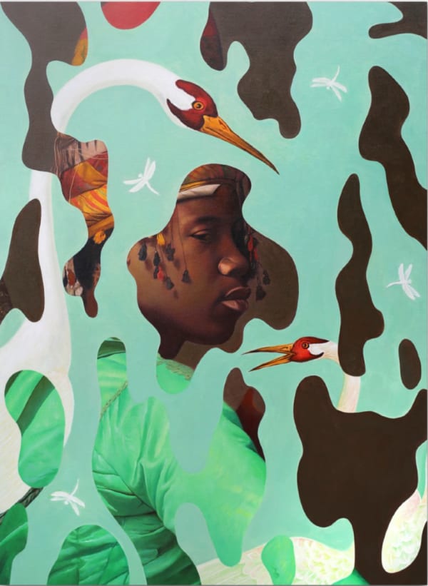 Dan Alva Out on the Roof, 2022