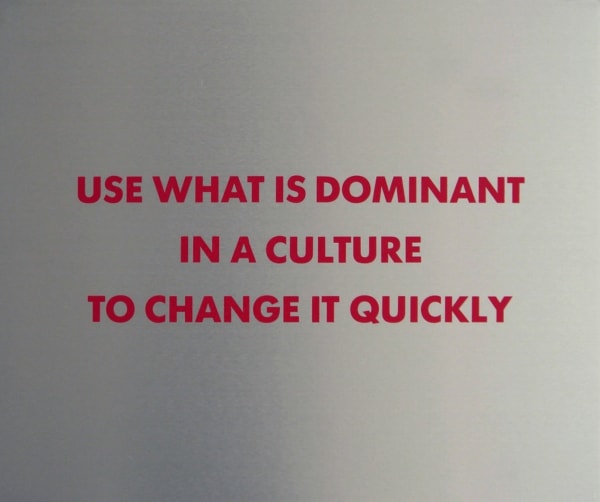 Use what is dominant...