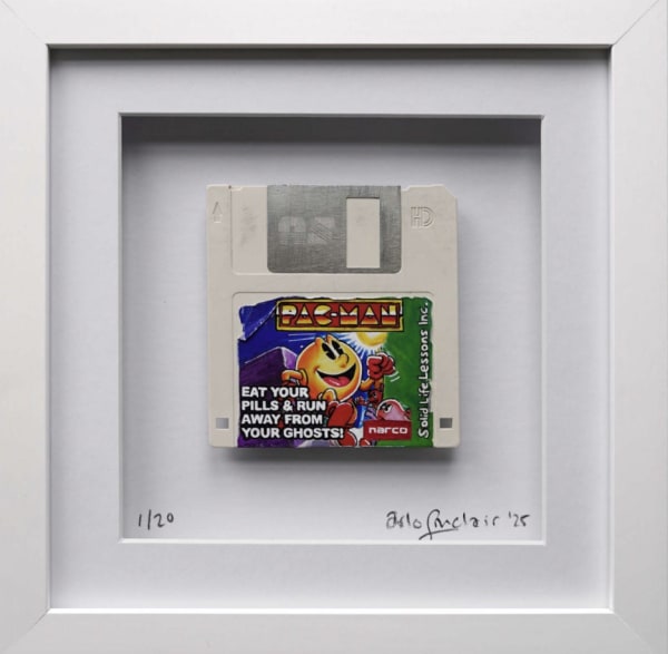 PacMan: Pills & Ghosts - 3.5” White