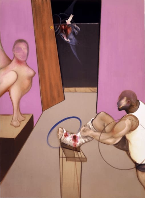Oedipe et Le Sphinx d'après Ingres , after Oedipus and the Sphinx after Ingres 1983