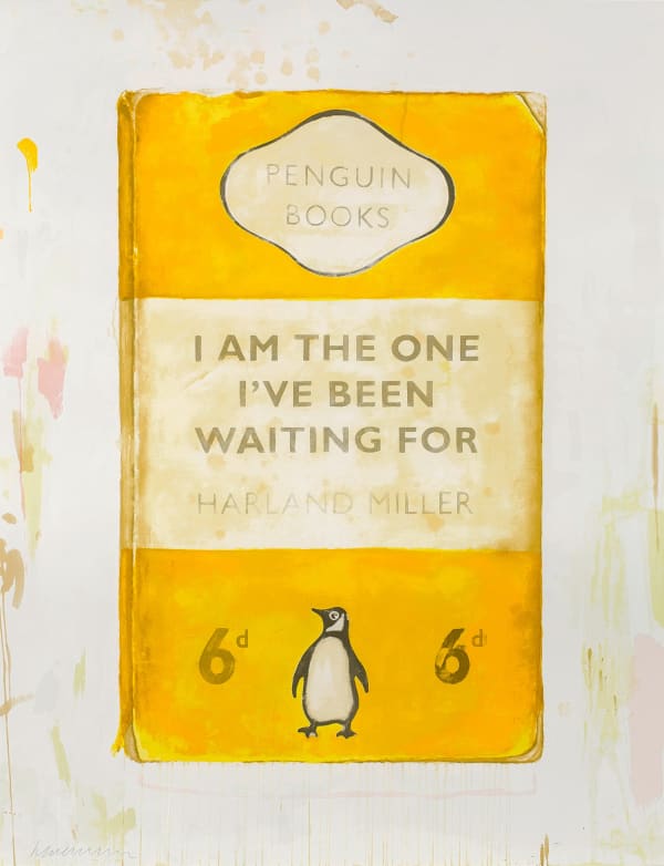 Harland Miller I Am The One I've Been Waiting For (Yellow) , 2016