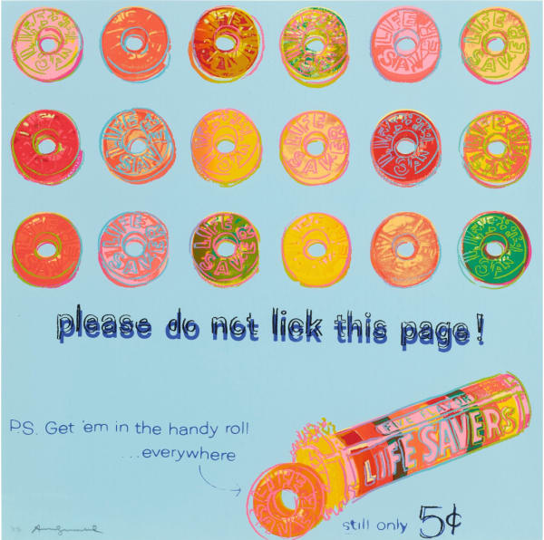 Life Savers Trial Proof TP 18/30 from Ads