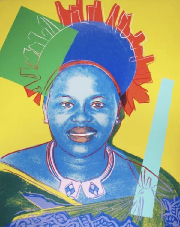 Queen Ntombi Twala of Swaziland F.S. II 348, from Reigning Queens