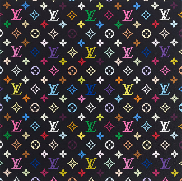 Monogram Multicolour on Black