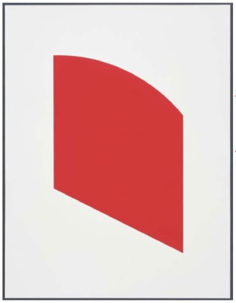 Ellsworth Kelly Red, 2003