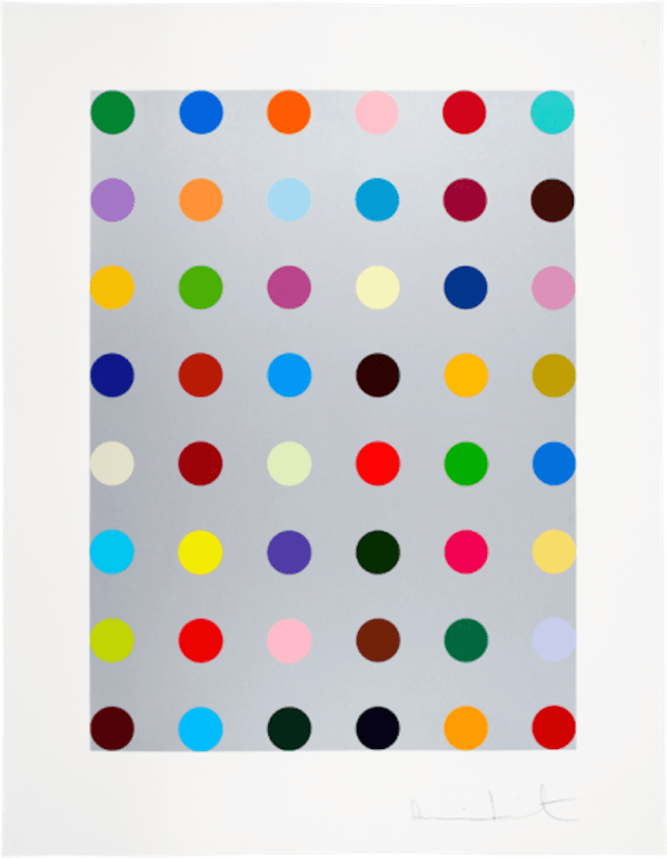 Damien Hirst Lepidine, 2008