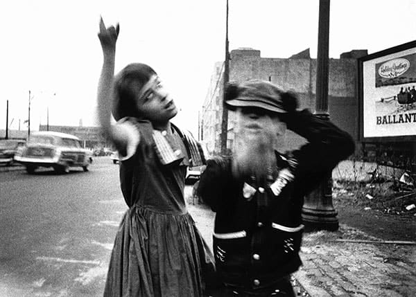 WILLIAM KLEIN, Dance in Brooklyn, New York, 1955