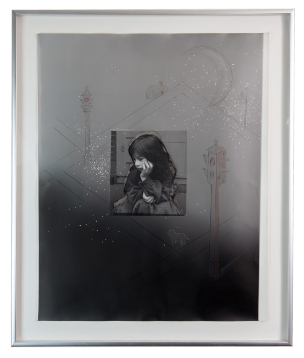 JOANNE LEONARD, Julia & the Window of Vulnerability (Variation with Lamppost), 1983