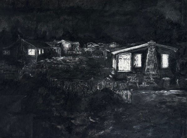 JUDITH TUCKER, Hideaway: running over the sand hills, 2023