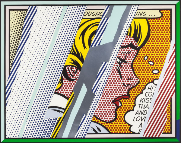 Roy Lichtenstein, Reflections on Girl (Corlett 245), 1990