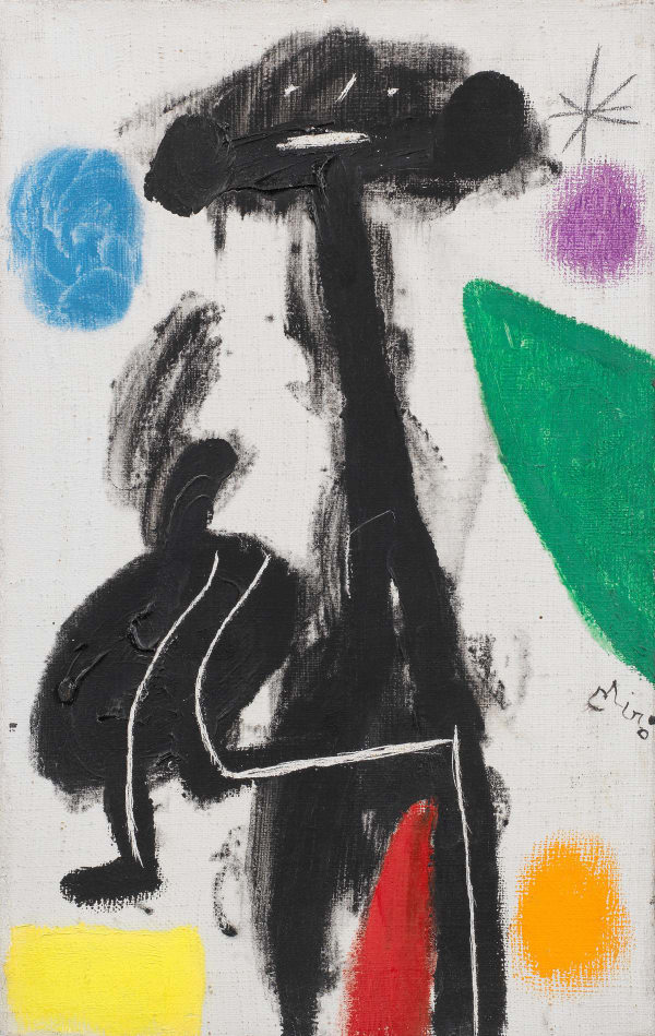 Joan Miró, Femme, étoile, 1978