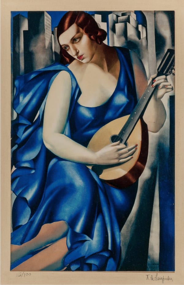 Tamara de Lempicka, Femme à la Mandoline, circa 1933