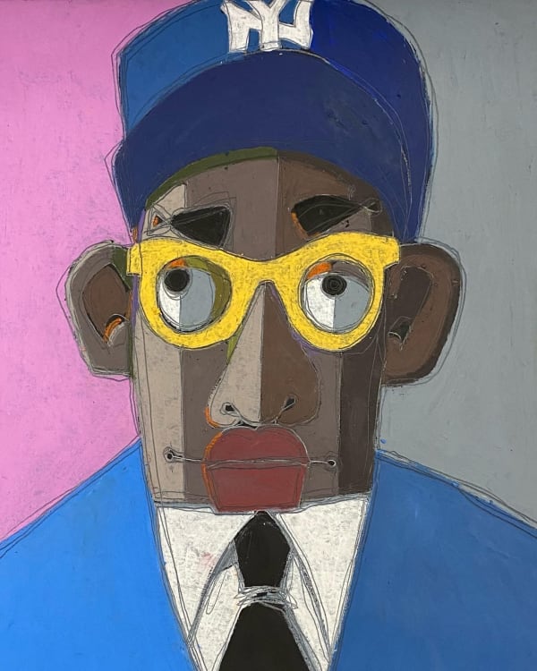 Cino Angioni, Portrait of Spike. Portrait of Spike Lee (American Director born 1957) Courtesy; collection of Spike Lee., 2023