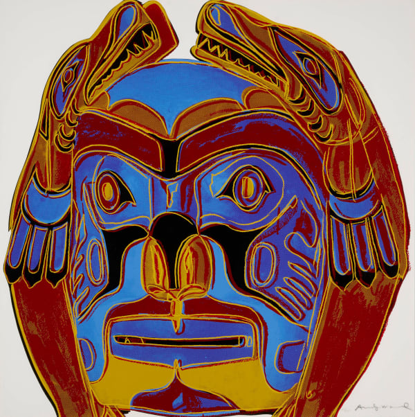 Andy Warhol, Northwest Coast Mask, 1986