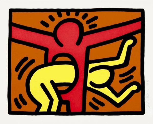 Keith Haring, Pop Shop IV (C), 1989