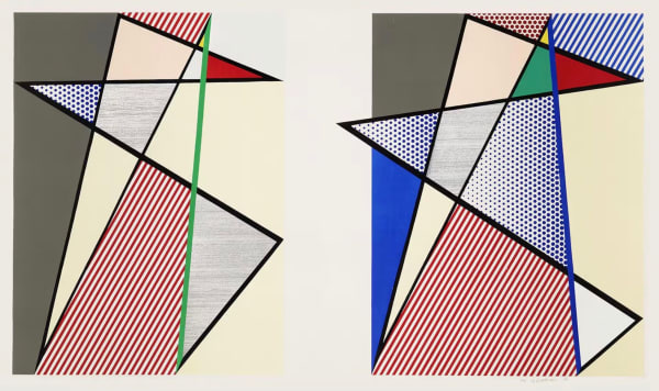 Roy Lichtenstein, Imperfect 225, 1988