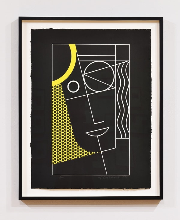 Roy Lichtenstein, Modern Head #2, 1970