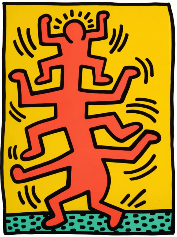 Keith Haring, Growing #1, 1988