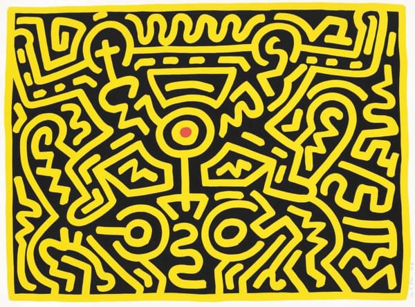 Keith Haring, Growing #4, 1988